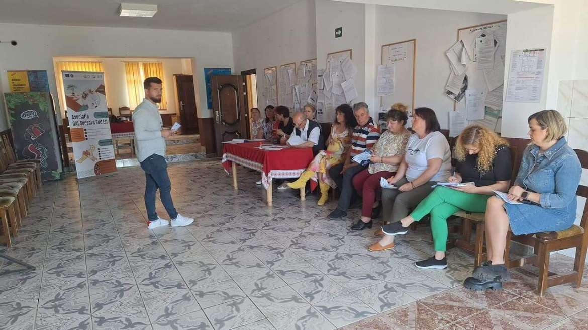 Acțiune de animare efectuată în comuna Dolhești