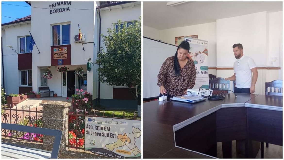 Acțiune de animare derulată în comuna Boroaia