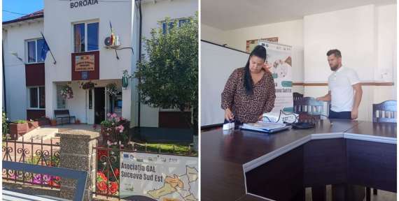 Acțiune de animare derulată în comuna Boroaia
