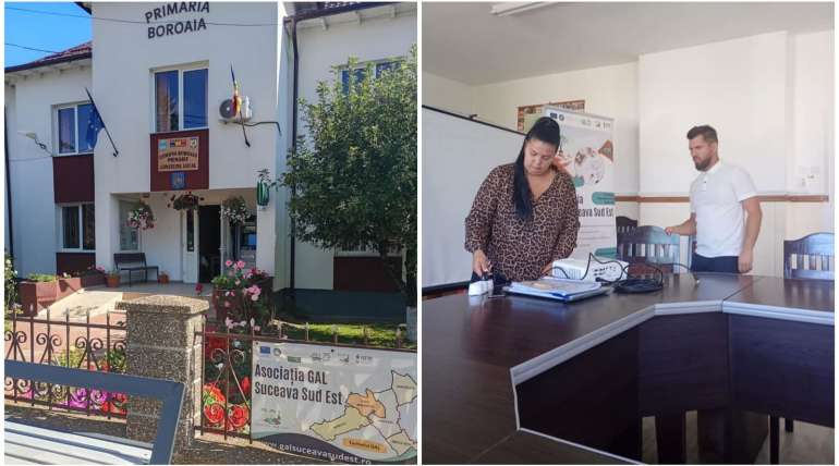 Acțiune de animare derulată în comuna Boroaia