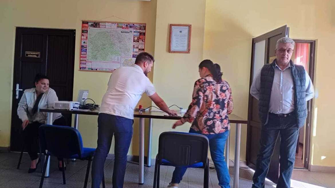 Acțiune de animare desfășurată în comuna Drăgușeni