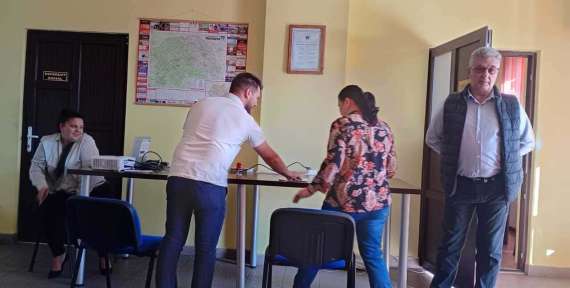 Acțiune de animare desfășurată în comuna Drăgușeni
