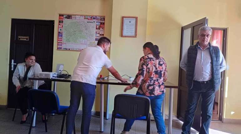 Acțiune de animare desfășurată în comuna Drăgușeni