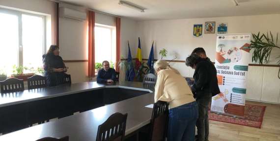 Acțiune de animare organizată în comuna Boroaia