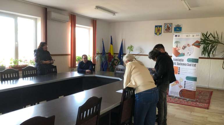 Acțiune de animare organizată în comuna Boroaia
