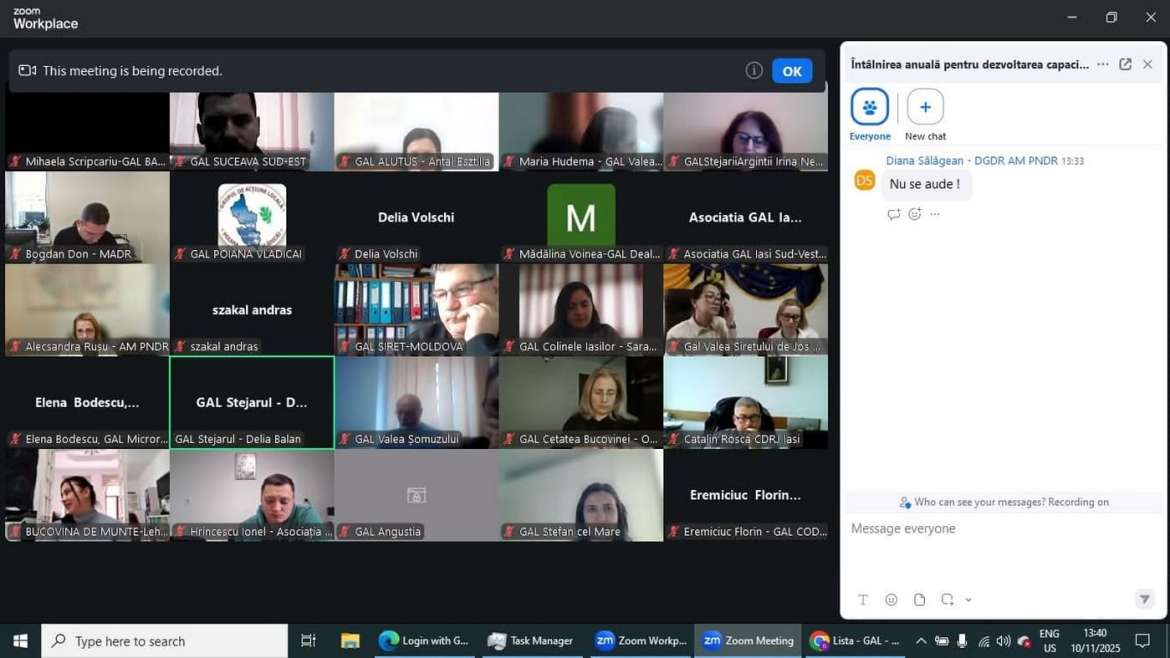Participare la întâlnirea organizată de Ministerul Agriculturii