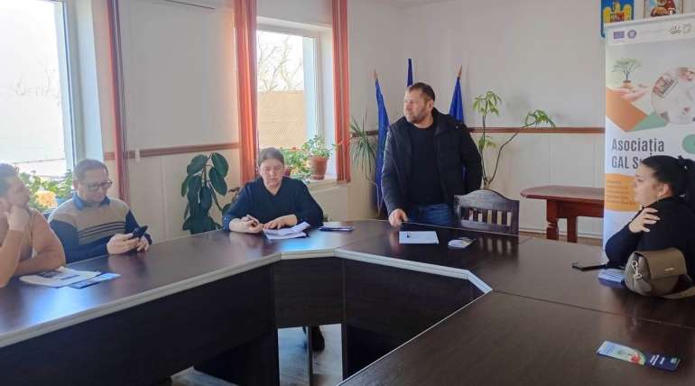 Acțiune de animare organizată în comuna Boroaia