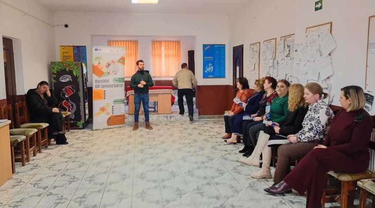 Acțiune de animare organizată în comuna Dolhești