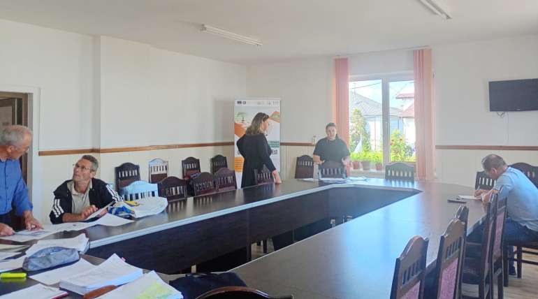Activitate de animare în comuna Boroaia
